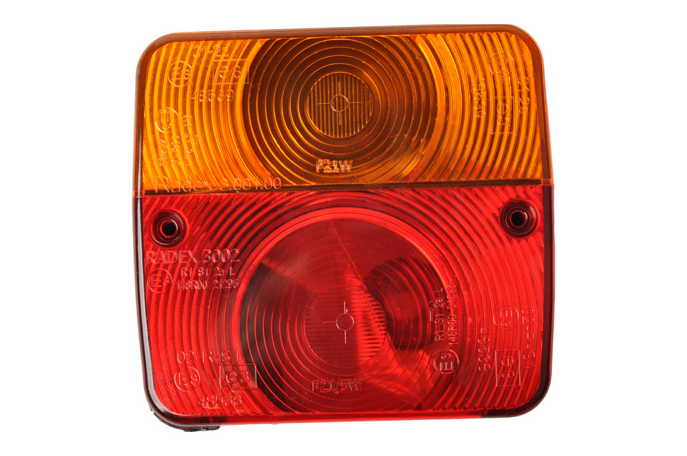 Radex Radex 3001 gauche/droit 100x105x50 mm avec passe-câble