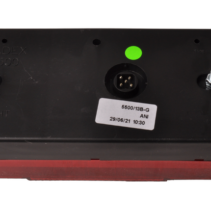 Radex Radex 5500 droit 216x98x70 mm avec raccordement à fiche