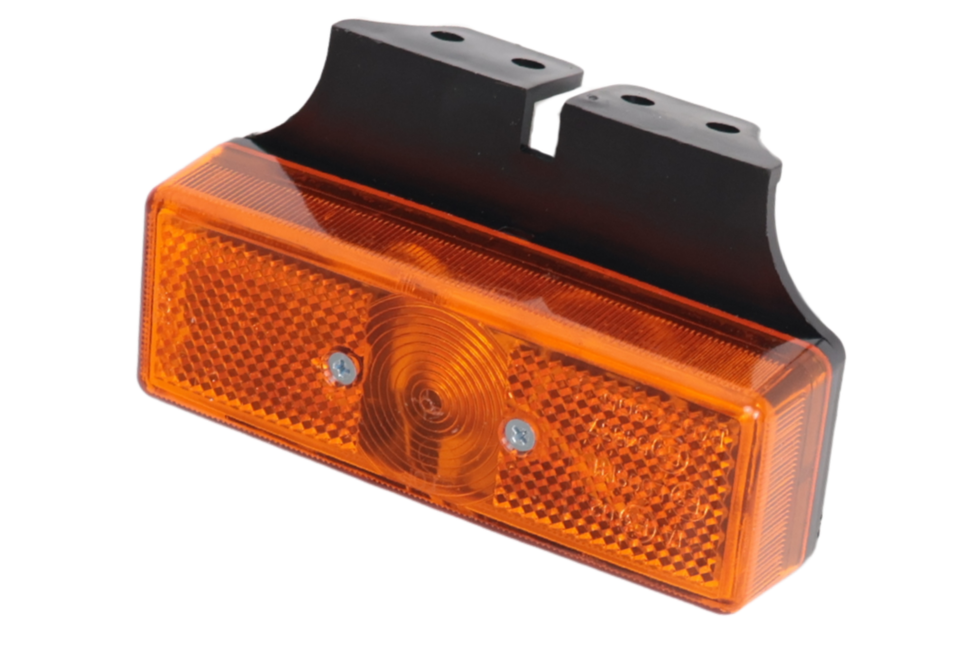 Radex Radex 905 - feu de gabarit orange/jaune - connexion de câble détachée - lampe à incandescence