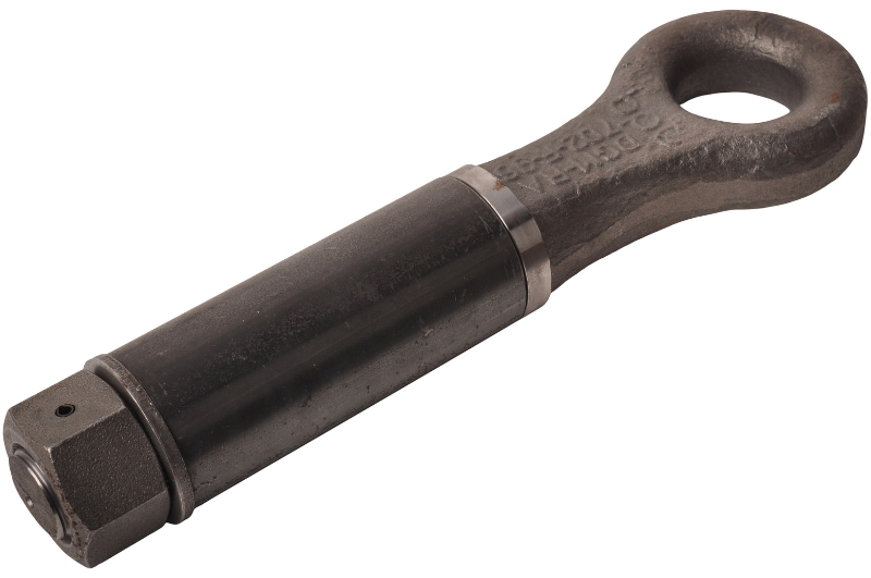 Remorqueshop Anneau de remorquage (DIN) pivotant, 7000 kg et raccord rond de 45