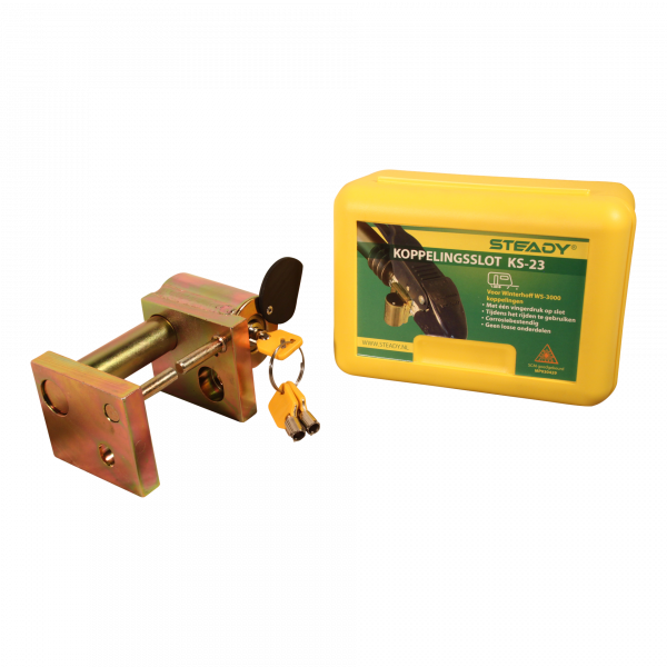 Remorqueshop Antivol d'attelage Steady KS-23 – Compatible avec Winterhoff WS3000