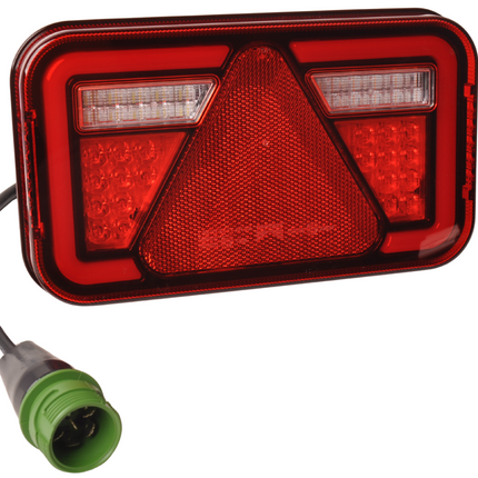 Remorqueshop Aspock MultiLED 4 droite 241x141x71 mm – connecteur ASS2 7 broches – étanche