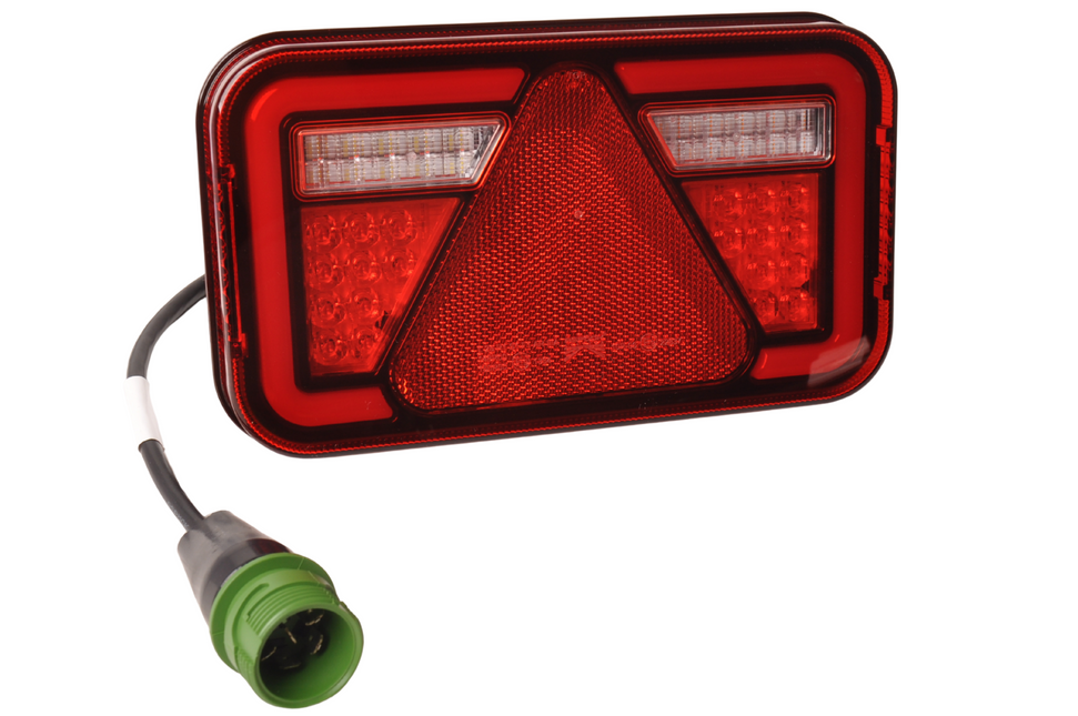 Remorqueshop Aspock MultiLED 4 droite 241x141x71 mm – connecteur ASS2 7 broches – étanche