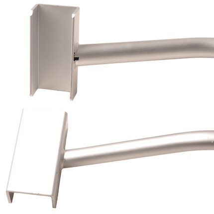 Remorqueshop bâche réglable pour bâche en aluminium réglable – 135 à 215 cm