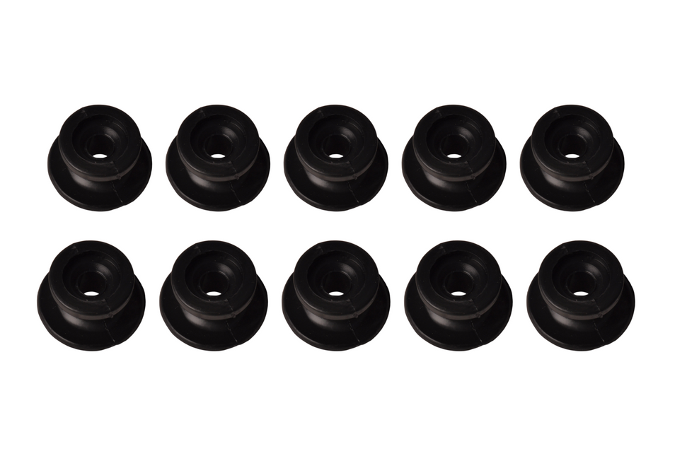 Remorqueshop Bouton/crochet de corde sans vis - 10 pièce