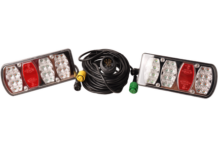 Remorqueshop Cantonal Kit d’éclairage LED 5 mètres – 13 broches