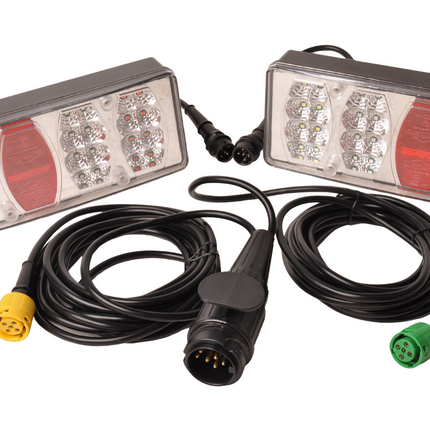 Remorqueshop Cantonal Kit d’éclairage LED 5 mètres – 13 broches