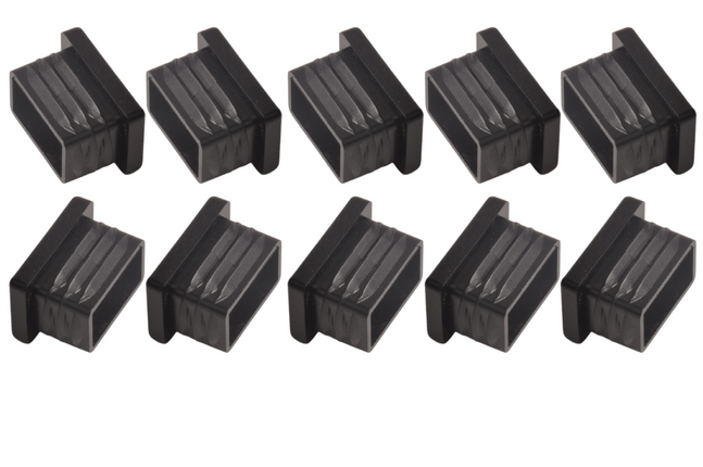 Remorqueshop Capuchon enfichable 30x20 mm -10 pièce