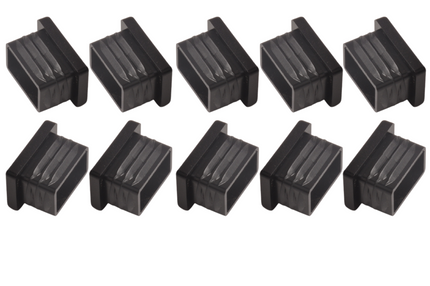 Remorqueshop Capuchon enfichable 30x20 mm -10 pièce