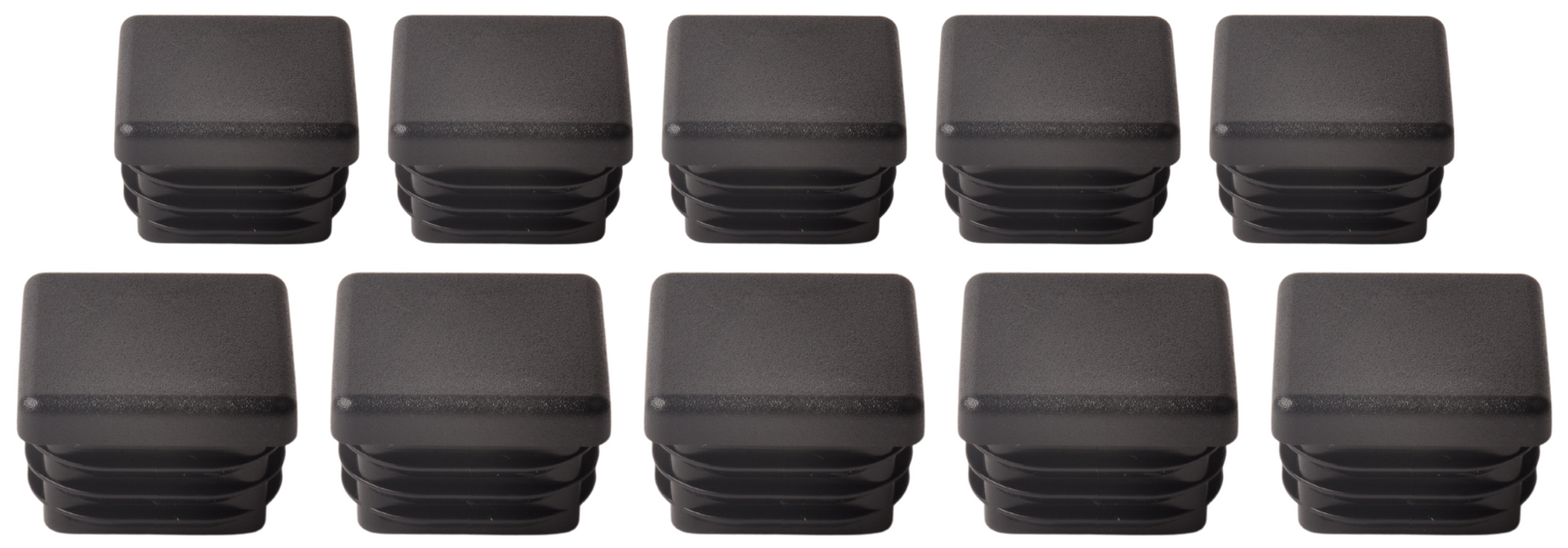 Remorqueshop Capuchon enfichable carré 30x30 mm - 10 pièce