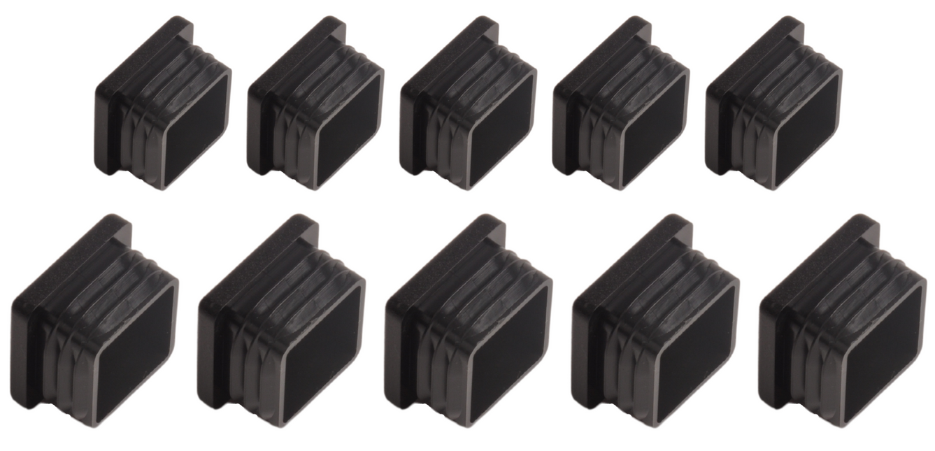 Remorqueshop Capuchon enfichable carré 30x30 mm - 10 pièce