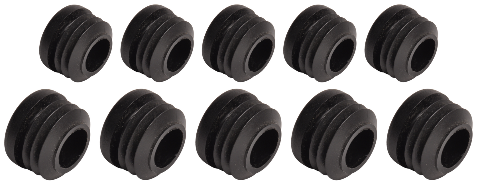 Remorqueshop Capuchon enfichable rond 25 mm - 10 pièce