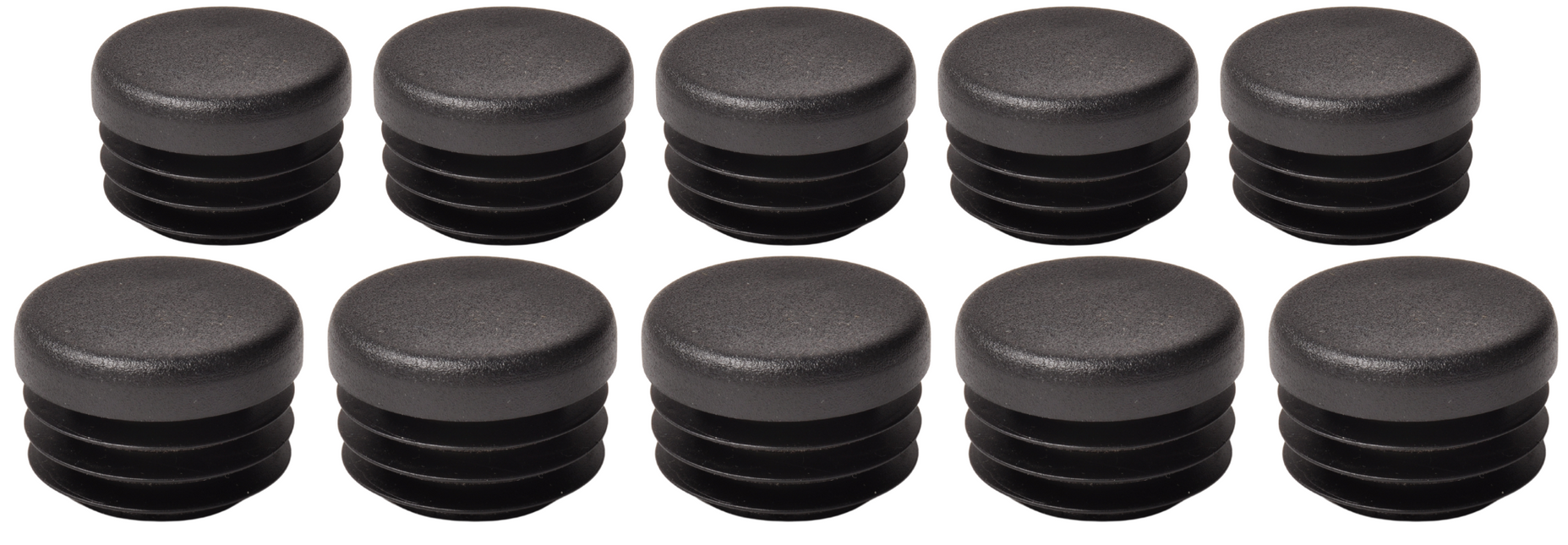 Remorqueshop Capuchon enfichable rond 25 mm - 10 pièce
