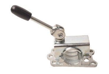 Remorqueshop Collier de roue jockey 48 mm galvanisé – adapté aux tubes rainurés