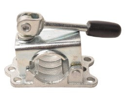 Remorqueshop Collier de roue jockey 48 mm galvanisé – adapté aux tubes rainurés