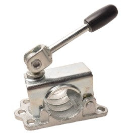 Remorqueshop Collier de roue jockey 48 mm galvanisé – adapté aux tubes rainurés