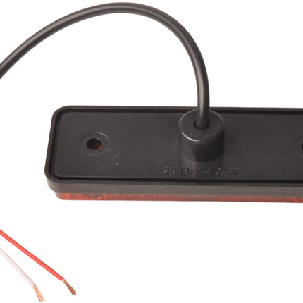 Remorqueshop Feu de position orange/jaune 100×34,5×21 mm – câble 2 fils de 10 cm inclus