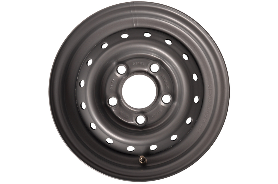 Remorqueshop Jante de remorque 12 pouces - 5.5Jx12 - entraxe : 5x112 - capacité de charge : 900 kg - diamètre de moyeu : 67 mm - ET30