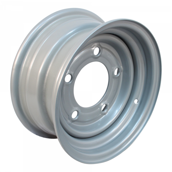 Remorqueshop Jante de remorque 12 pouces - 6Jx12 - entraxe : 5x165,1 - capacité de charge : 900 kg - diamètre de moyeu : 114,5 mm - ET0