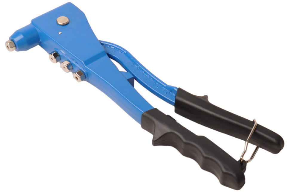 Remorqueshop Pince à rivets aveugles 2,4 – 4,8 mm – avec embouts interchangeables et poignées softgrip