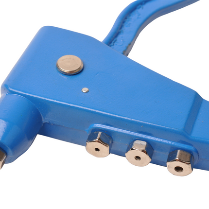 Remorqueshop Pince à rivets aveugles 2,4 – 4,8 mm – avec embouts interchangeables et poignées softgrip