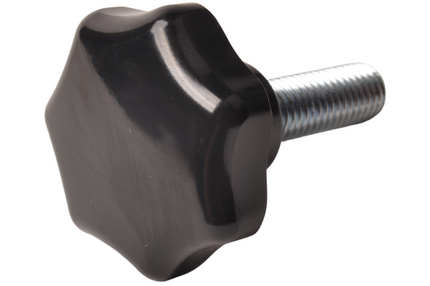 Remorqueshop Poignée étoile en bakélite 40 mm (M10x30 mm)