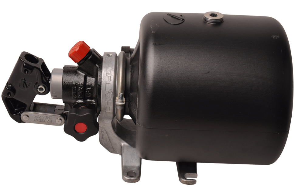 Remorqueshop Pompe manuelle - galvanisée - réservoir de 6 litres
