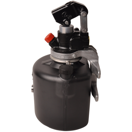 Remorqueshop Pompe manuelle - galvanisée - réservoir de 6 litres