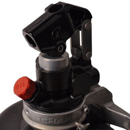 Remorqueshop Pompe manuelle - galvanisée - réservoir de 6 litres