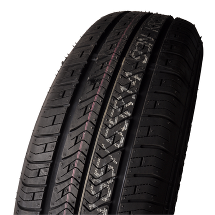 Remorqueshop Roue complète 185/65R14 pneu + jante (cercle de trous 5x112) 650kg diamètre du moyeu: 67 mm