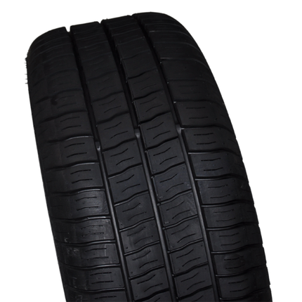 Remorqueshop Roue complète 195/50 R13C avec jante noir (cercle de trous 5x112) 900 kg diamètre du moyeu: 67 mm