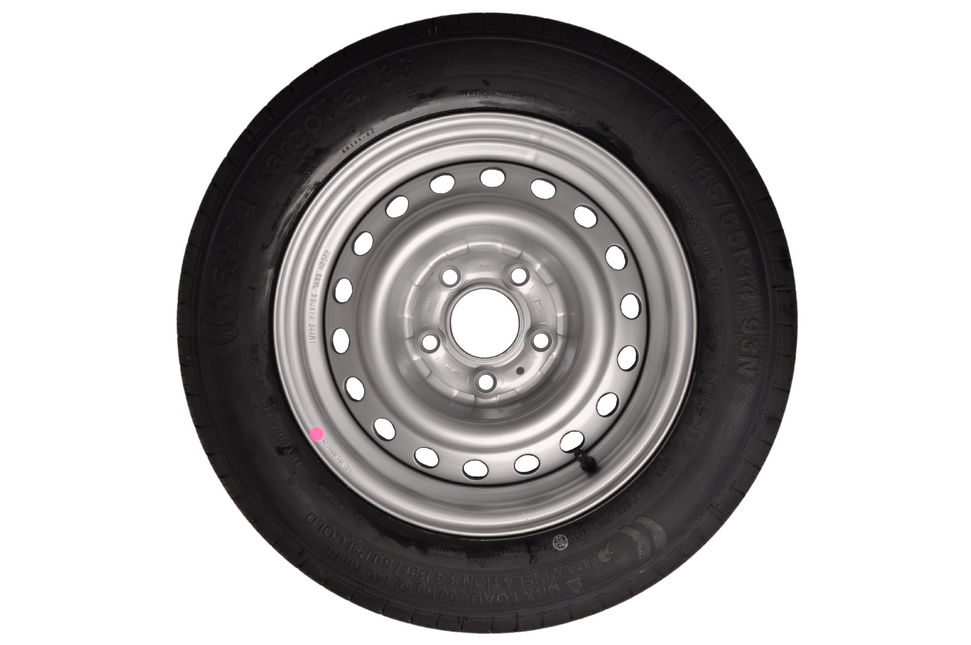 Remorqueshop Roue complète de remorque - 185/65R14 - entraxe : 5x112 - capacité de charge : 650kg - diamètre du moyeu : 67 mm