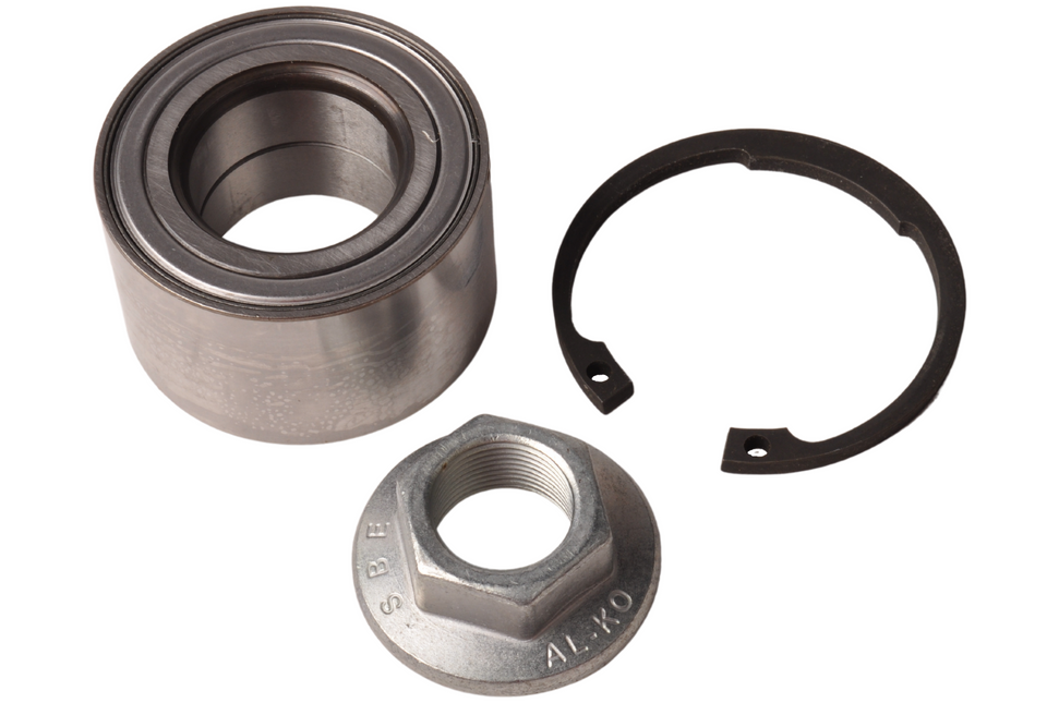 Remorqueshop Roulement compact étanche 39/72x37 mm – avec écrou à bride et anneau de retenue – compatible avec frein AL-KO type 2051