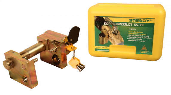 Remorqueshop Verrouillage d'attelage Steady KS-29 - homologué SCM - convient aux attelages à partir de 3000 kg