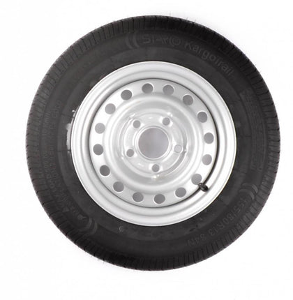 Security Roue complète 155R13 pneu + jante (pas 5x112) 500 kg diamètre du moyeu: 67 mm