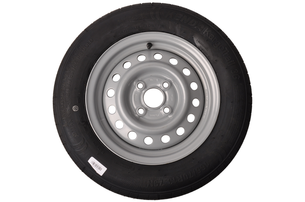 Security Roue complète 165/70R13 pneu + jante (pas 4x100) 437kg