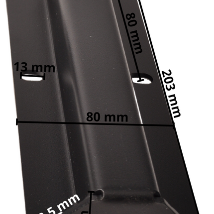 Stabilo Kit complet de montage au sol pour les caisses à timon Stabilo et les caisses à timon