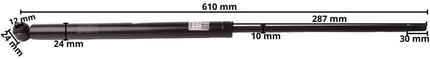 Stabilus Amortisseur de frein à inertie Schlegl SF/SFH 10 - longueur 610 mm