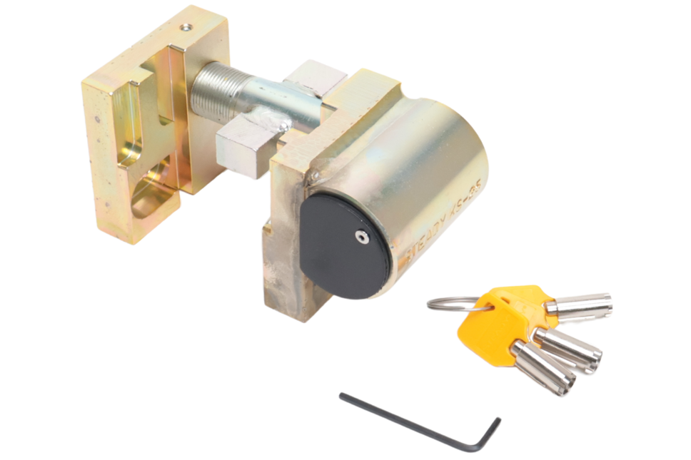 Steady Serrure d'attelage Steady KS-25 - Certifié SCM - adapté aux attelages AL-KO jusqu'à 3000 kg