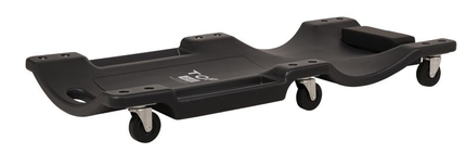 Top Gear Chariot de mécanicien / chariot pour vélos couchés avec coussin pour la nuque et 2 compartiments de rangement pratiques