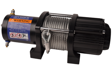 Trailer Gear Treuil électrique 2045 kg y compris câble en acier et crochet