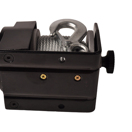 Trailer Gear Treuil électrique 900 kg avec câble en acier et crochet