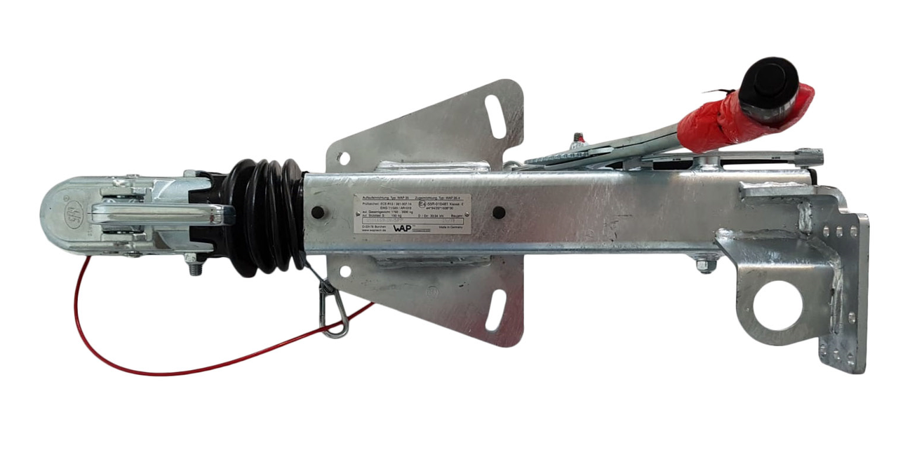 WAP Peitz Frein à inertie pour remorque - WAP 35 - capacité : 1750 a 3500 kg - y compris la console pour roue jockey