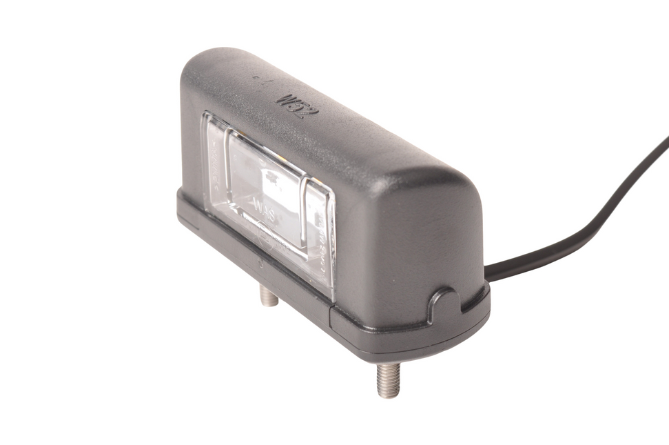 WAS WAS 244 éclairage de plaque - LED - 83x39x31 mm - 500 mm câble DC