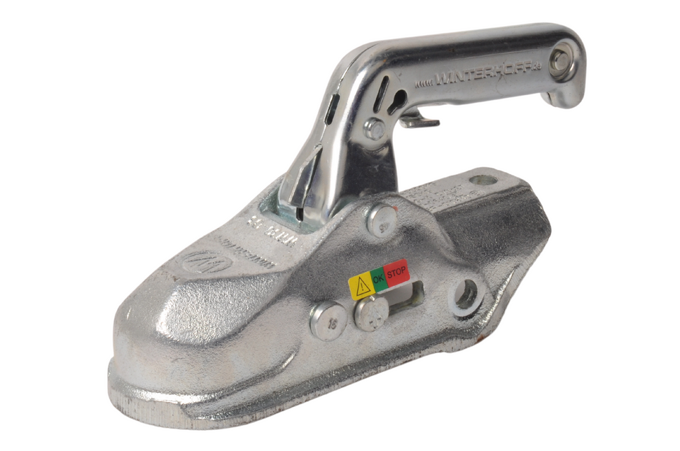 Winterhoff Albe/Winterhoff EM300RB - rond 50 mm - 3000 kg - M12 - Boîtier d'attelage freinée