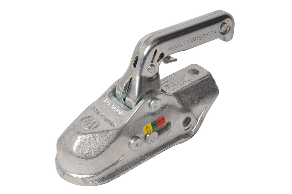 Winterhoff Albe/Winterhoff EM300RB - rond 50 mm - 3000 kg - M12 - Boîtier d'attelage freinée
