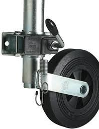 Winterhoff Roue jockey avec système de blocage (48 mm)