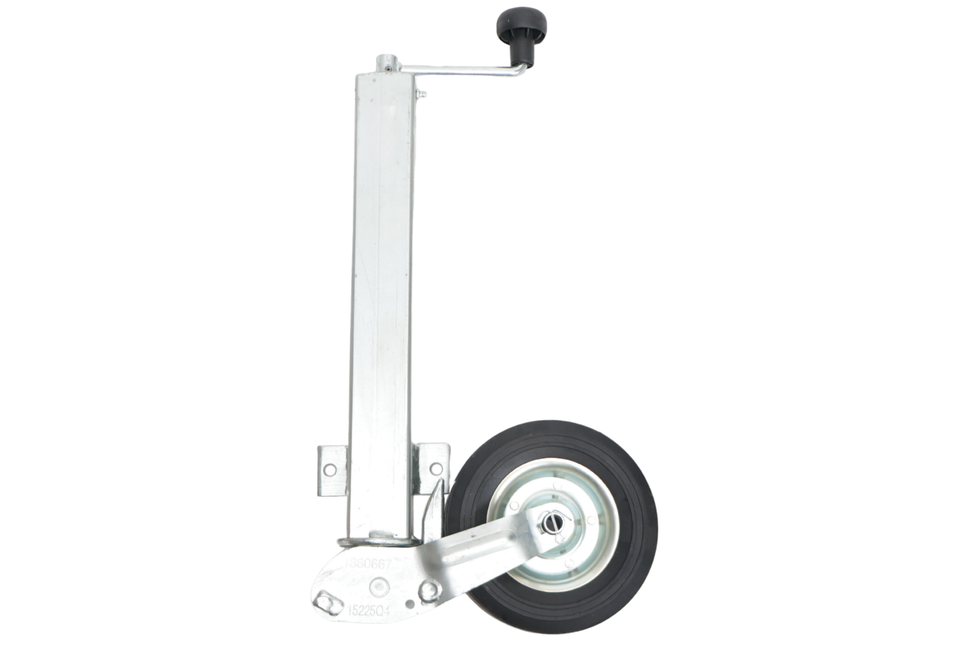 Winterhoff Roue jockey Winterhoff rabattables - 60 mm - capacité de charge : 250 kg - Qualité supérieure