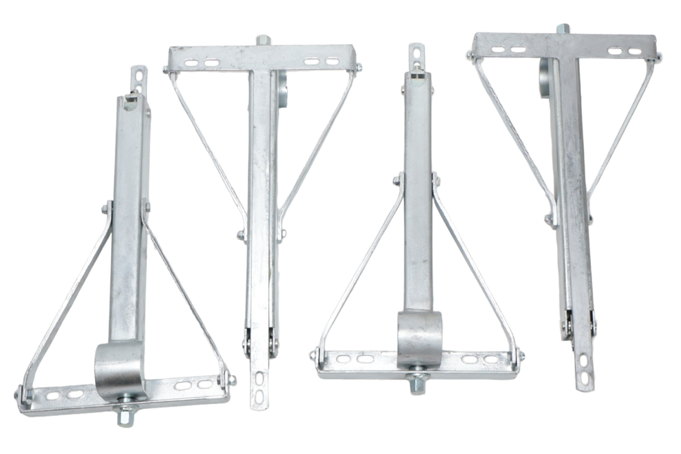 Winterhoff Set de 4 vérins Winterhoff - capacité de charge maximale : 450 kg