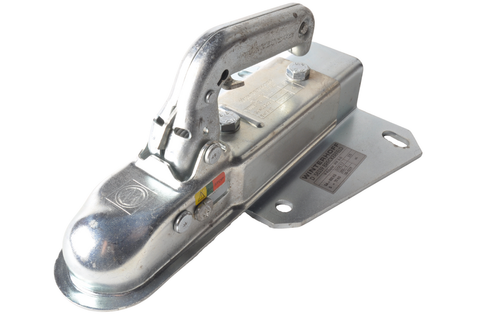 Winterhoff Timon en V Winterhoff - douille 50 mm - 800 kg - Têtes d'attelage non freinées